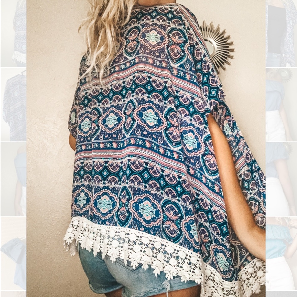Patterned Kimono